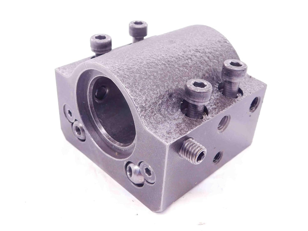 Boring BAR Lathe Turret Tool Holder Block 1 1/2 ID 30mm X 75mm Bolt Hole Pattern - EA1422BX5