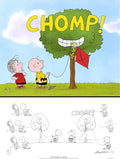 Peanuts Charlie Brown Chomp Limited Edition of 50 Animation Cel and Storyboard Print Signed by Larry Leichliter mlc28