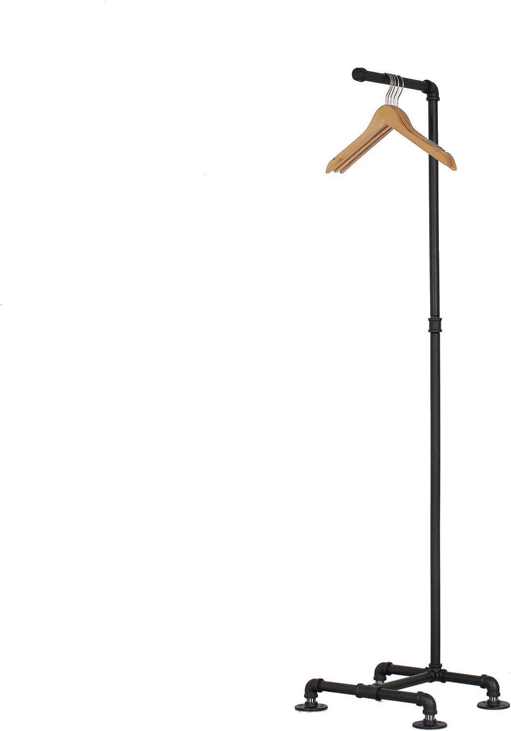 Industrial Pipe Clothing Rack Dress Hanger by William Robert's Vintage