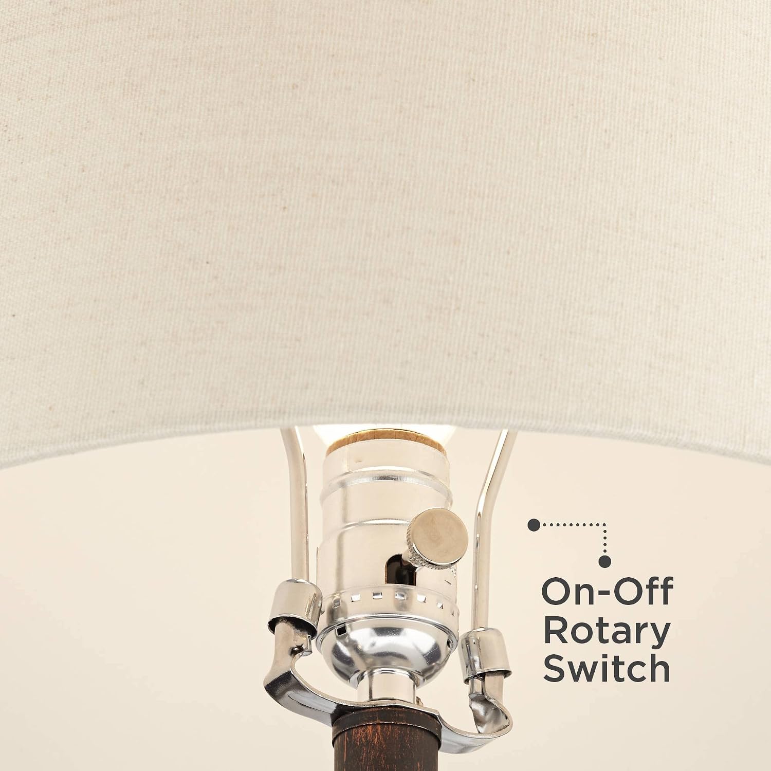 Franklin Iron Works Murphy 23' High Miner Lantern Small Farmhouse Rustic Traditional Accent Table Lamps Set of 2 Red Bronze Finish Metal Oatmeal Shade Living Room Bedroom Bedside Nightstand House