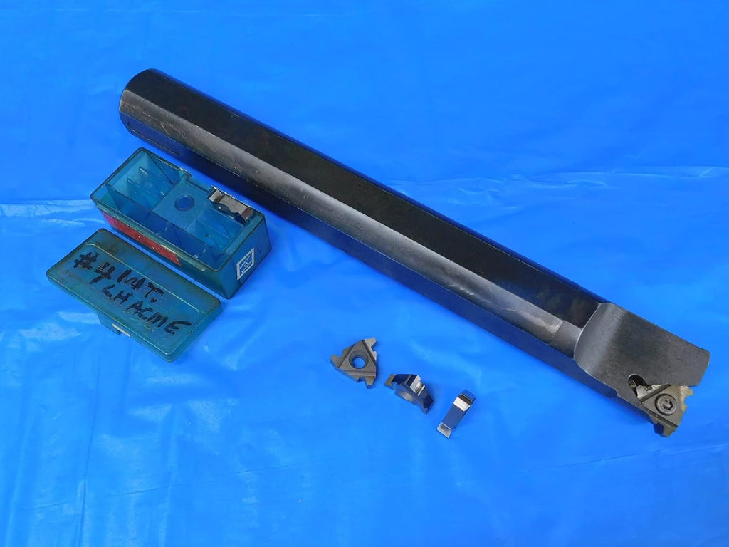 VARDEX AVR150-5 L.H. Steel Boring BAR 1 1/2 Shank W/ 4 5IL 4ACME Inserts VK2 - MB8525AZ2