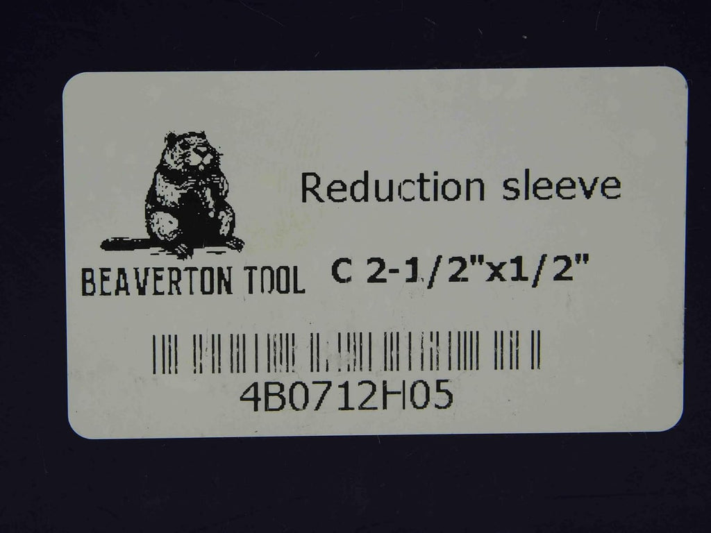 New 1/2 ID X 2 1/2 OD Lathe Boring BAR Bushing Reducer Sleeve .5 2.5 Style C - JC4632MJTB