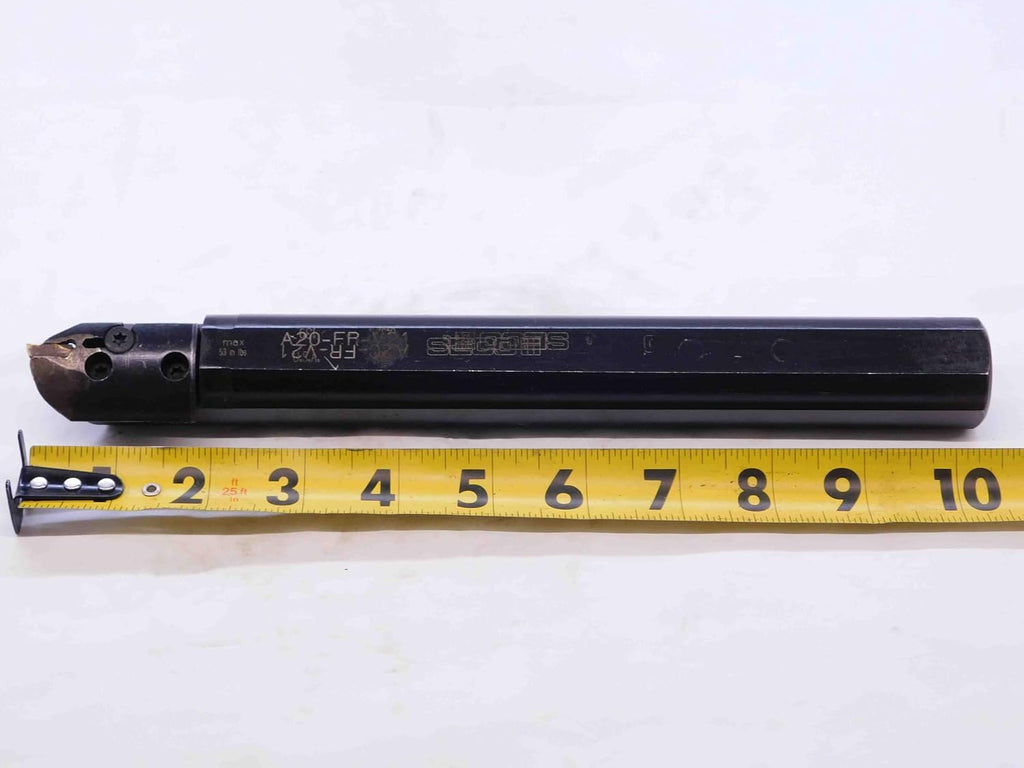 SECO 1 1/4 Shank Dia A20-FR-V21 10 1/2 OAL INDEXABLE Modular Boring BAR 1.25 - NS2848BU5