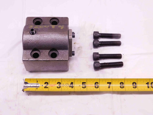 1 1/2 ID Boring BAR Lathe Turret Tool Holder Block 35mm X 75mm Bolt Hole Pattern - DM0793BY4