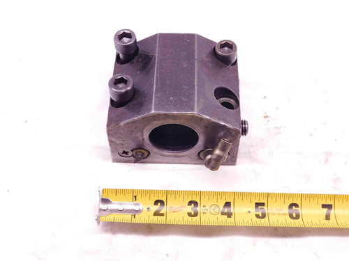 1 1/2 ID Boring BAR Lathe Turret Tool Holder Block 45mm X 80mm Bolt Hole Pattern - DM0796BY4
