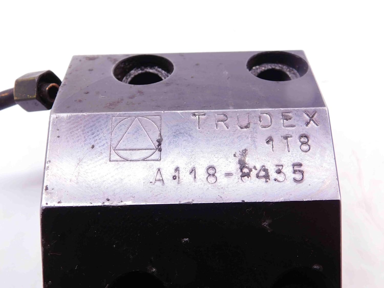 TRUDEX 1 1/2 ID Boring BAR Turret Tool Holder Block 45mm X 80mm Bolt Pattern - DM0803BY4