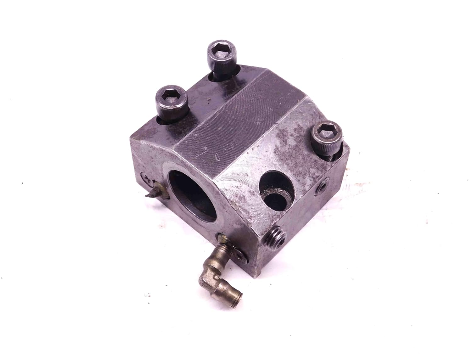 1 1/2 ID Boring BAR Lathe Turret Tool Holder Block 45mm X 80mm Bolt Hole Pattern - DM0796BY4