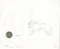 Watership Down 1978 Blackavar Production Animation Cel Drawing with Linda Jones Enterprise Certificate of Authenticity 003-7