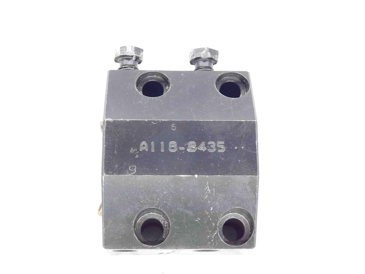 1 1/2 ID Boring BAR Turret Tool Block 45mm X 80mm Bolt Hole Pattern A118-8435 - DM1731AJ5