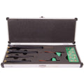 HHIP 1001-0699 4 Piece SCLCR2 Index Boring Bar Set with Coolant Thru & 10 Inserts (5/16-3/8-1/2&5/8 Inch)