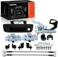 A-Premium Tailgate Rebuild Kit Compatible with Ram 1500/2500/3500 2011-2012 & Dodge Ram 1500 2009-2010, Ram 2500 3500 2010, Rear Tailgate Parts Metal Handle Bezel Latch Cable Bolts (Pack of 30)