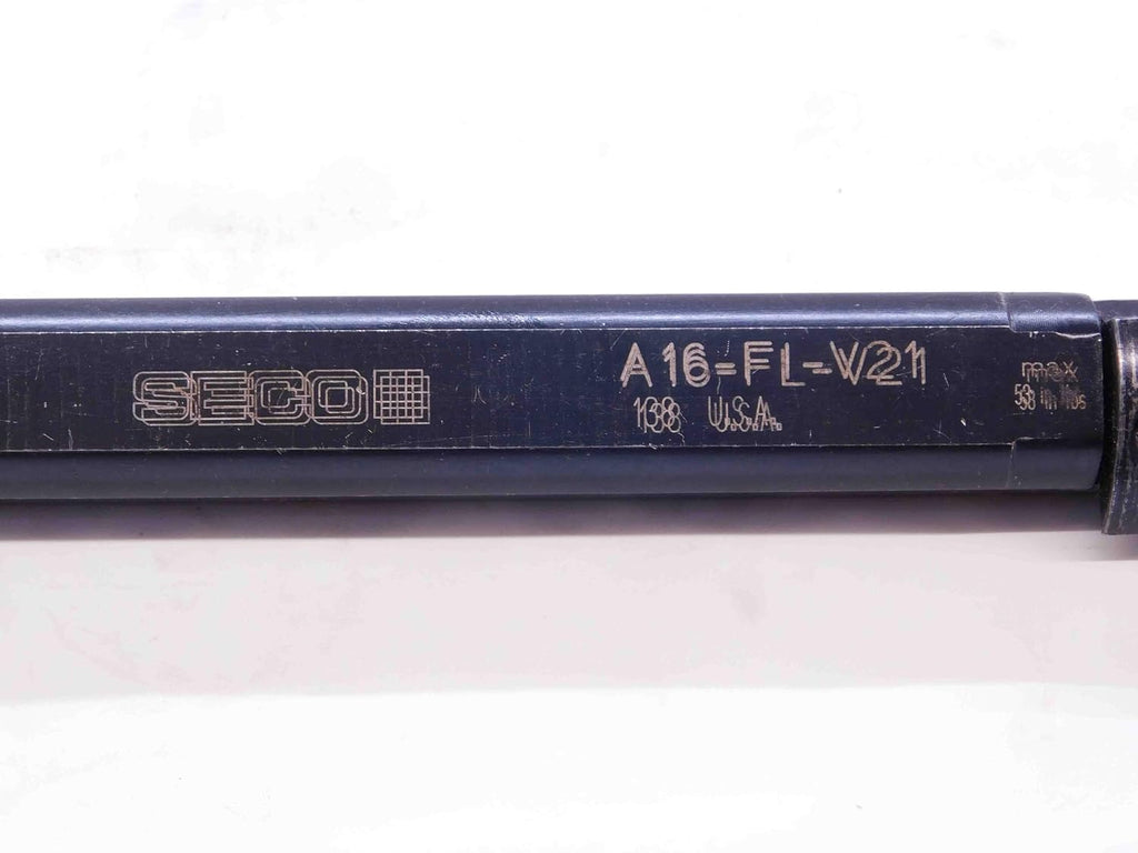 SECO 1' Shank Dia A16-FL-V21 8 1/2 OAL INDEXABLE Modular Boring BAR 1.0 - NS2842BU5