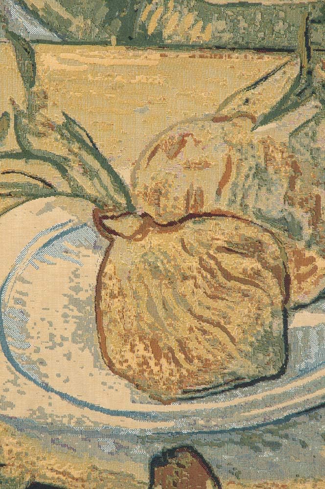 Charlotte Home Furnishings Inc. Garlic Still Life Italian Tapestry Wall Hanging 38 X 53 Inch Viscose Cotton And Polyester Blend Wall Art Perfect For Home Decor And Wall Decor By Vincent Van Gogh