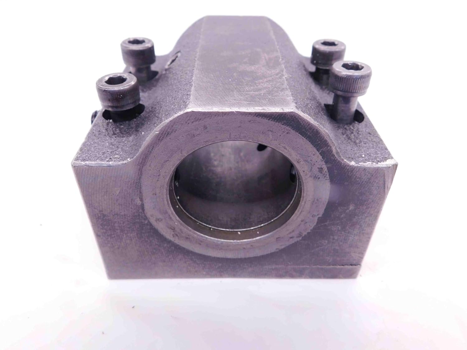 Boring BAR Lathe Turret Tool Holder Block 1 1/2 ID 30mm X 75mm Bolt Hole Pattern - EA1426BX5