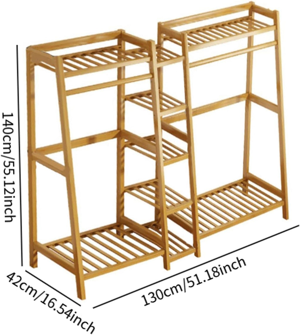 Yajuyi Clothing Rack with Bottom Storage Shelf Portable Heavy Duty for Hanging Clothes Clothes Rail for Hallway Dresses Sweaters