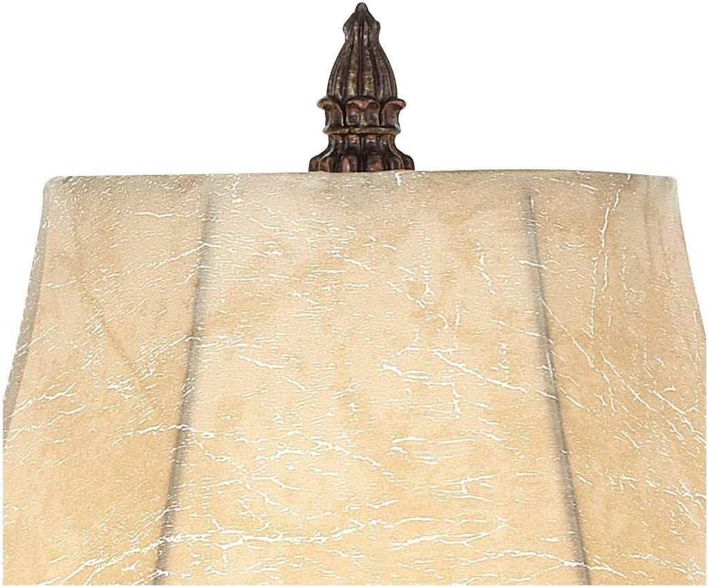 Barnes and Ivy Rosslyn Rustic French Country Swing Arm Wall Lamps Set of 2 Bronze Plug-in Light Fixture Faux Leather Bell Shade for Cottage Core Bedroom Bedside House Reading Living Room Home Dining
