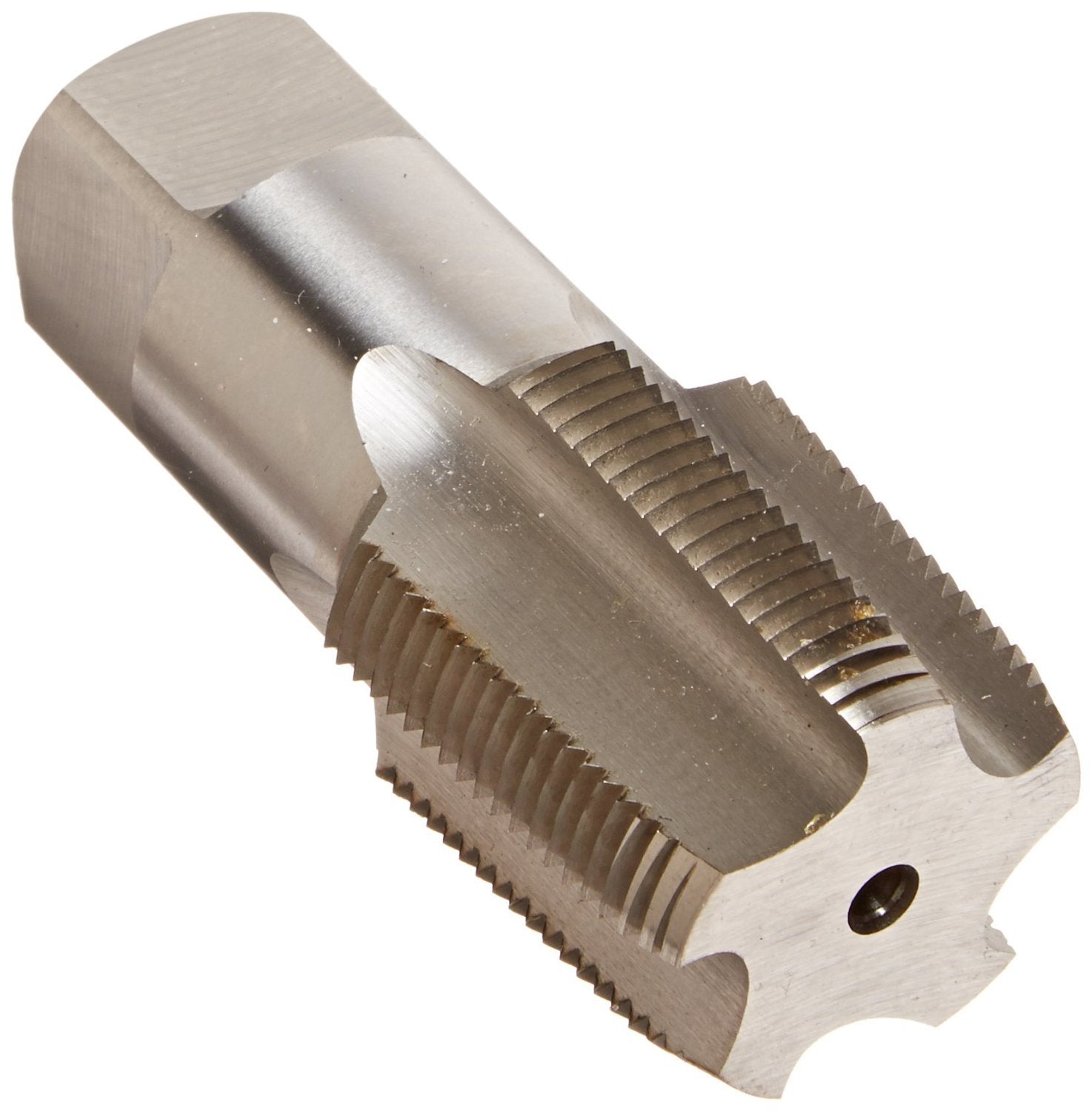 Drill America 3'-8 NPT High Speed Steel 8 Flute Left Hand Pipe Tap, DWT Series
