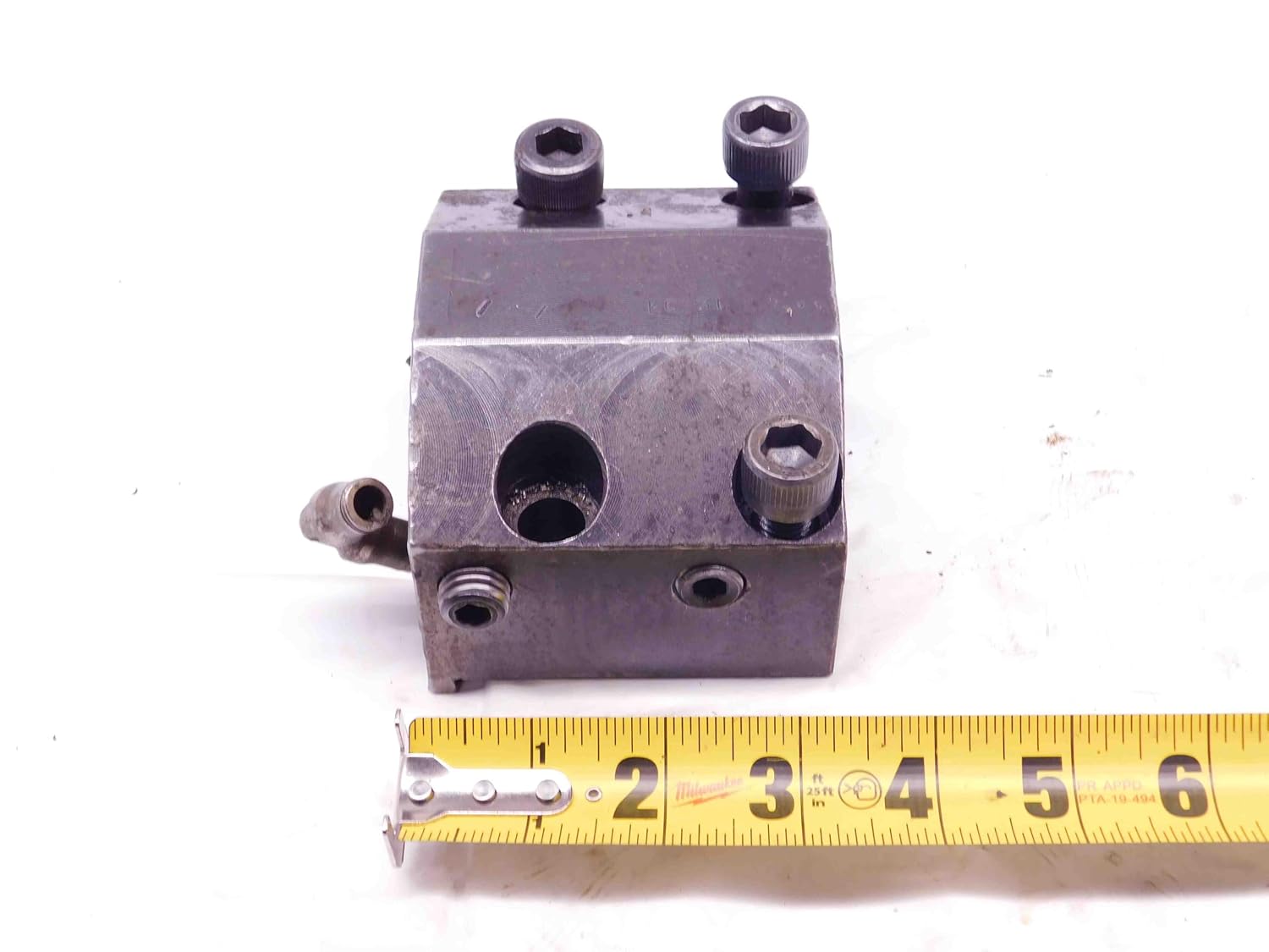 1 1/2 ID Boring BAR Lathe Turret Tool Holder Block 45mm X 80mm Bolt Hole Pattern - DM0796BY4