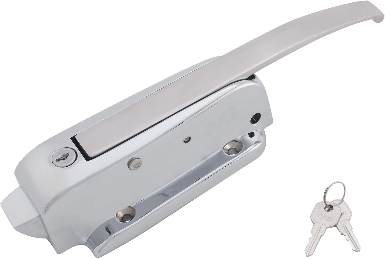 Kason 0056 Safeguard Latch, Cylinder Locking Body with Light Spring, 10056CL5020