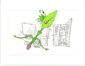 Little Shop of Horrors Junior Monster from Marvel Original Production Animation Cel 1991 b5598