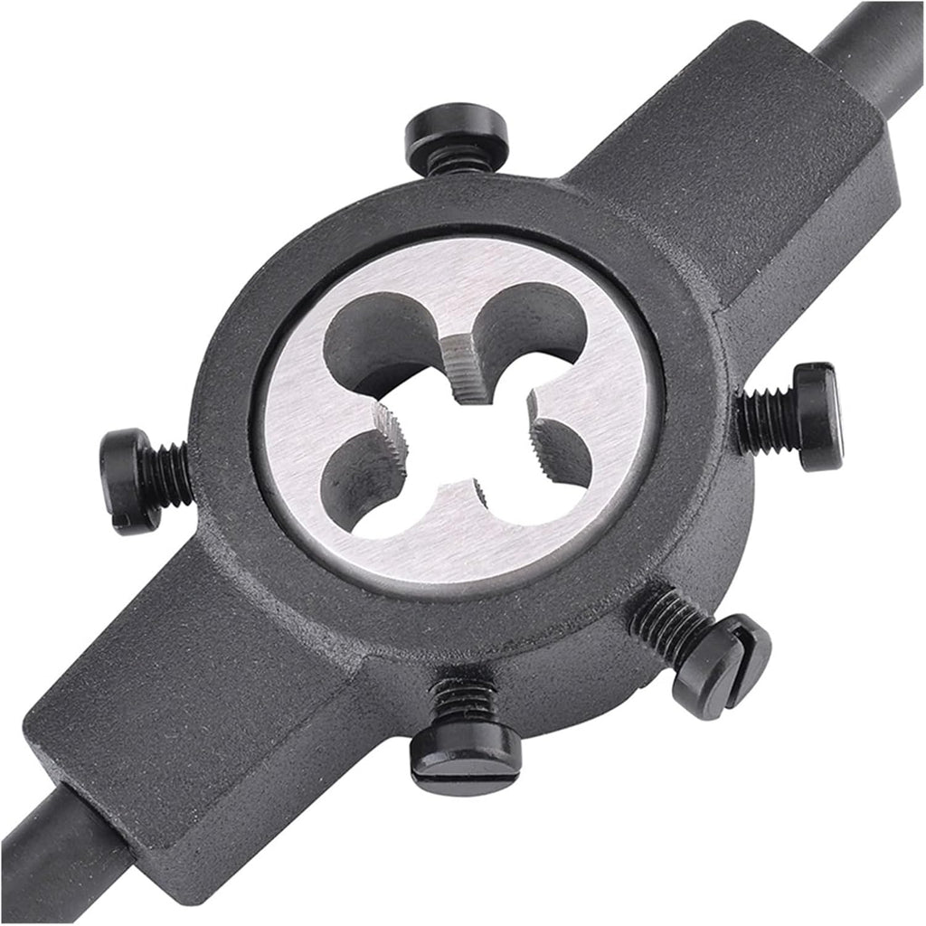 Pipe Tap Set 3/4-18 UNS Tap and Die Set Right Hand, 3/4 X 18 Machine Thread Taps Round Dies Mixer for Water Pipes