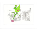 Little Shop of Horrors Junior Monster from Marvel Original Production Animation Cel 1991 b5606
