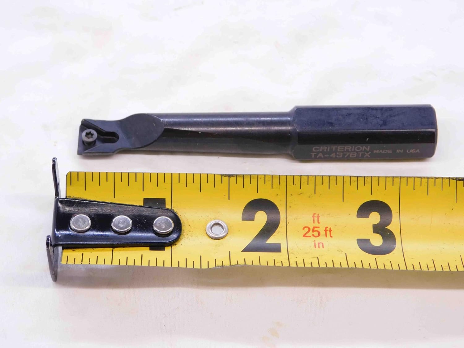 Criterion 1/2 Shank Dia TA-437BTX INDEXABLE Boring BAR .5 7/16 BORE Dia USA - DCT-NS2394