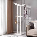 Portable Bamboo Clothing Rack - Freestanding Garment Stand for Laundry, Guest Room, Apartment & Entryway - Stylish & Durable Clothes Hanging Storage Solution