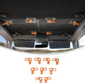 Linskip Freedom Panel Latches for 2021-2025 Ford Bronco & Bronco Raptor 4Door, Hard top Removal Switch Handles for Bronco Interior Accessories(Orange)