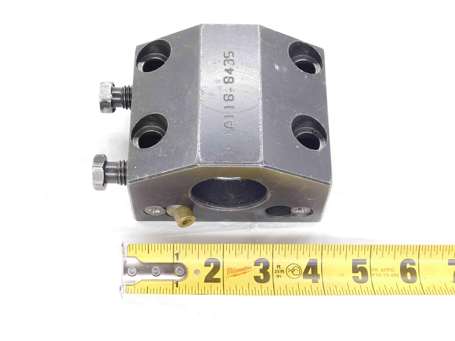 1 1/2 ID Boring BAR Turret Tool Block 45mm X 80mm Bolt Hole Pattern A118-8435 - DM1740AJ5