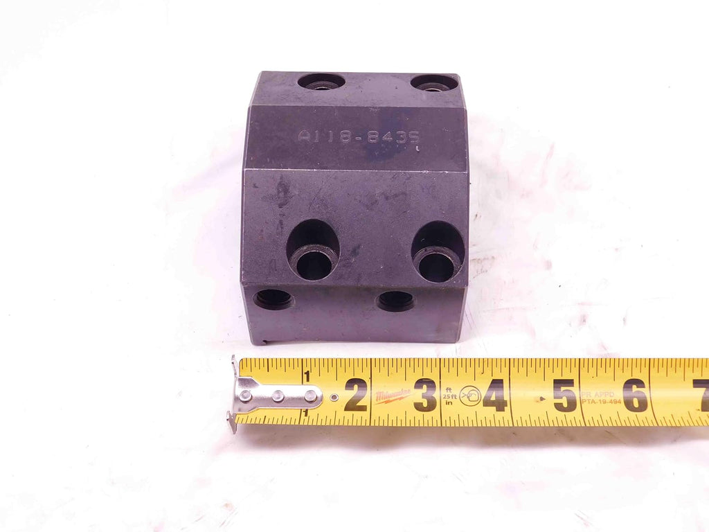 1 1/2 ID Boring BAR Lathe Turret Tool Holder Block 45mm X 80mm Bolt Hole Pattern - DM0792BY4