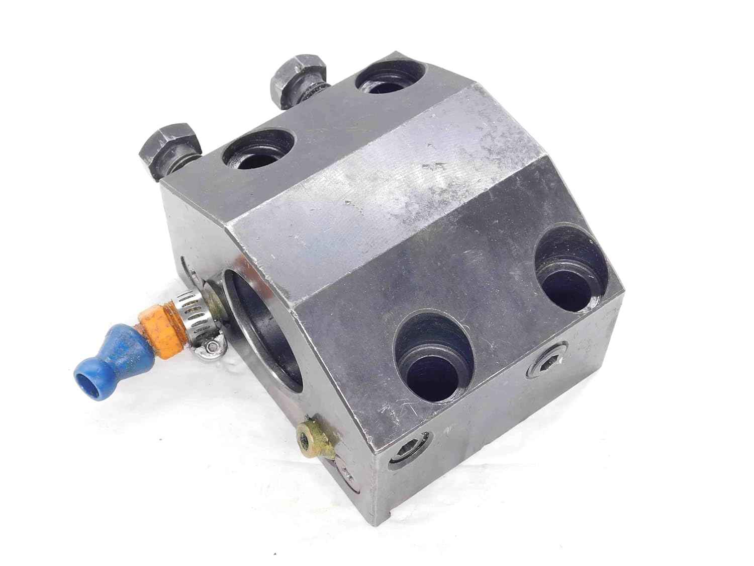 1 1/2 ID Boring BAR Lathe Turret Tool Holder Block 45mm X 80mm Bolt Hole Pattern - DM1733AJ5