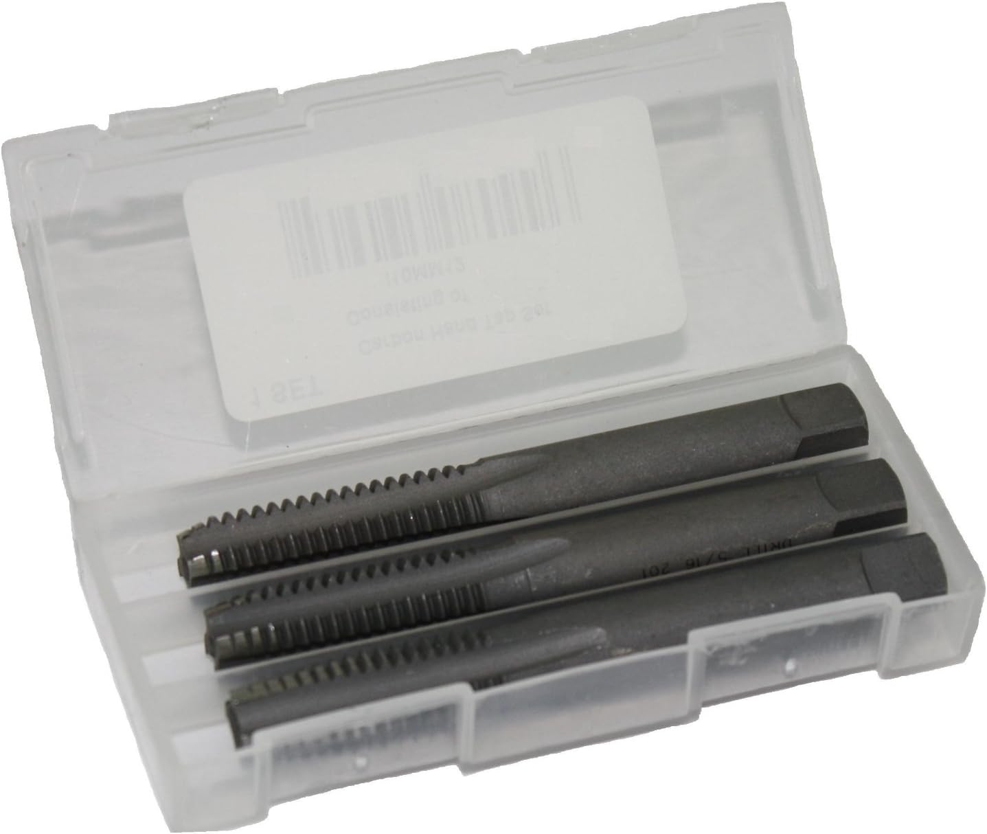 Champion 302-1-1/8-12-S Carbon Hand Tap Set Taper-Bottom-Plug, 3-Piece