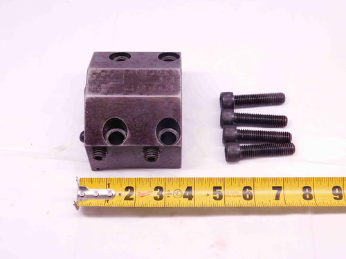 1 1/2 ID Boring BAR Lathe Turret Tool Holder Block 45mm X 80mm Bolt Hole Pattern - DM0797BY4