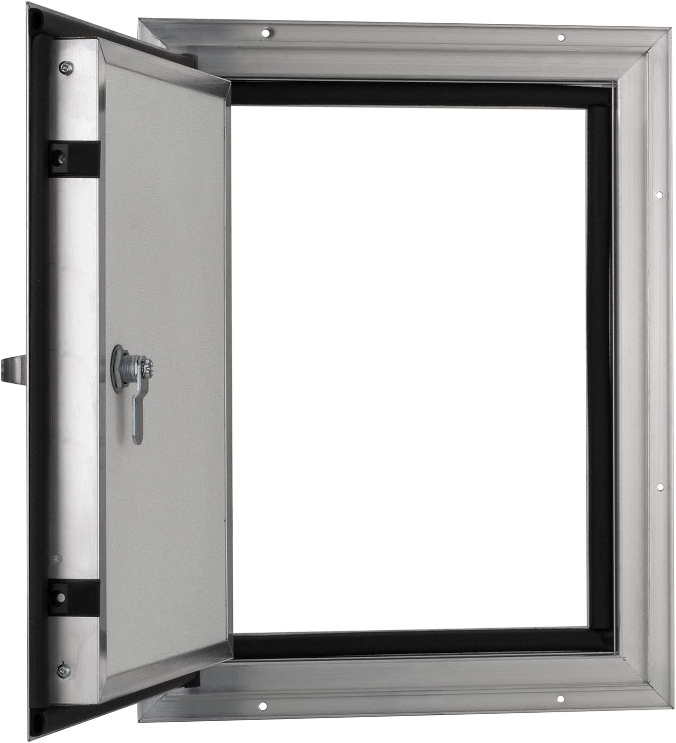 RecPro Square RV Baggage Door | Compartment Storage | RV Storage | Trailer Storage | Camper Storage (12' W x 16' H) | Made in America