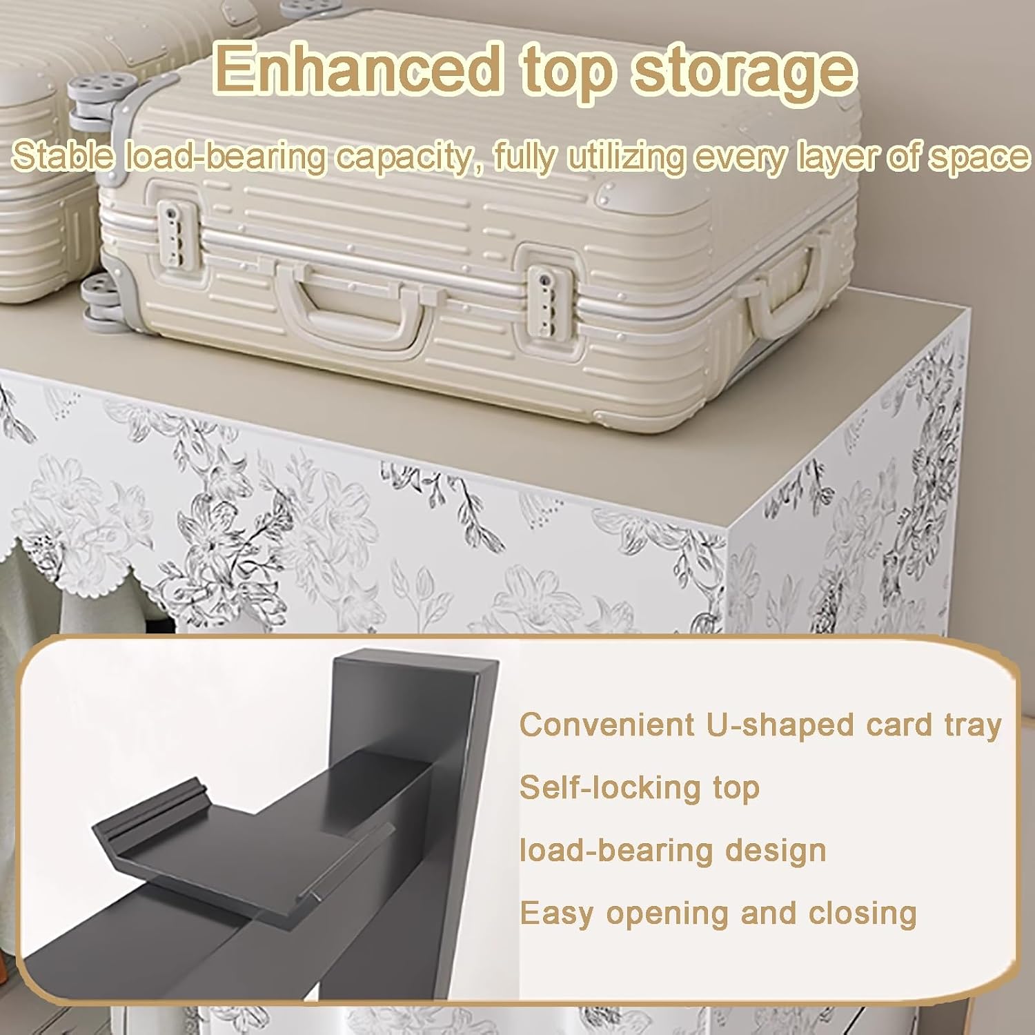 Foldable Heavy Duty Wardrobe Closet, Rolling Covered Portable, Metal Garment Rack for Hanging Clothes,for Bedroom