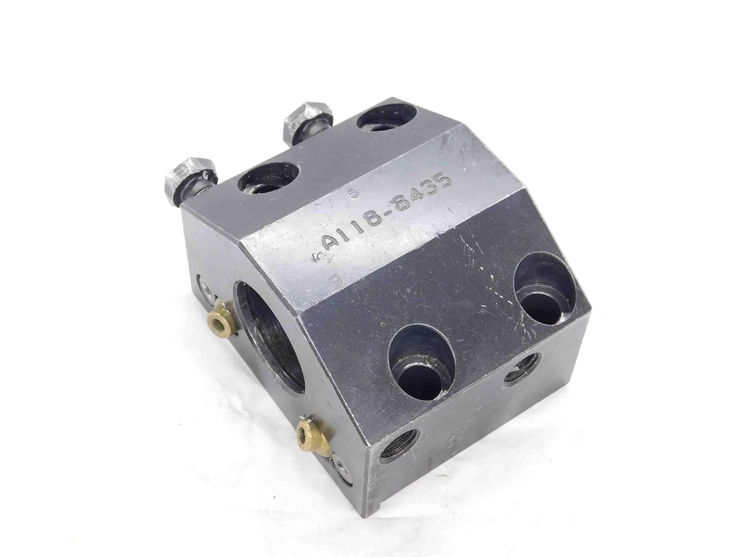 1 1/2 ID Boring BAR Turret Tool Block 45mm X 80mm Bolt Hole Pattern A118-8435 - DM1731AJ5