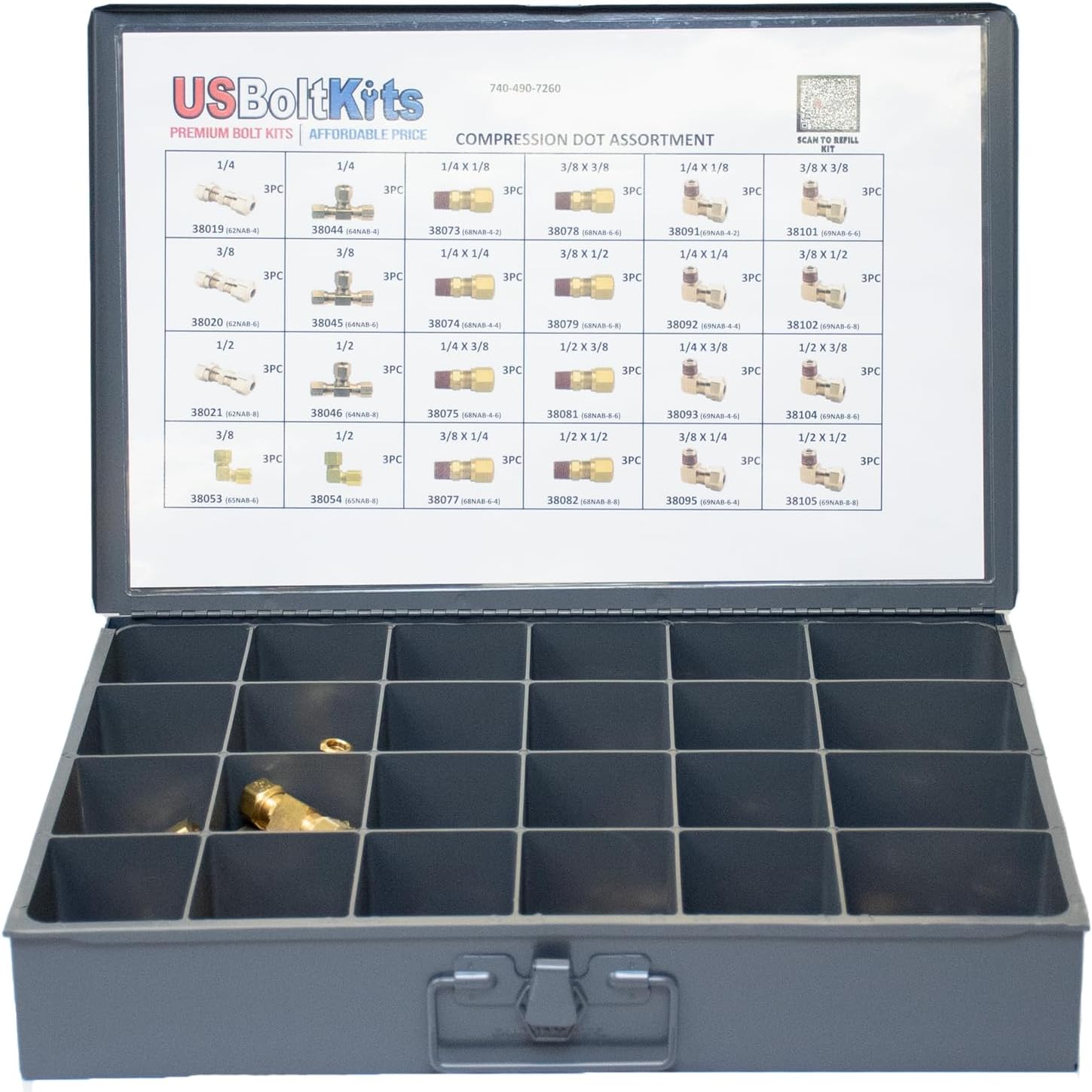 Compression D.O.T. Drawer Assortment
