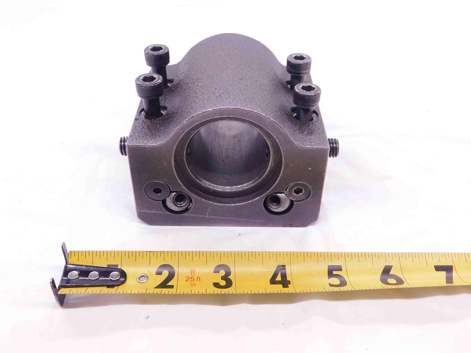 Boring BAR Lathe Turret Tool Holder Block 1 1/2 ID 30mm X 75mm Bolt Hole Pattern - EA1418BX5