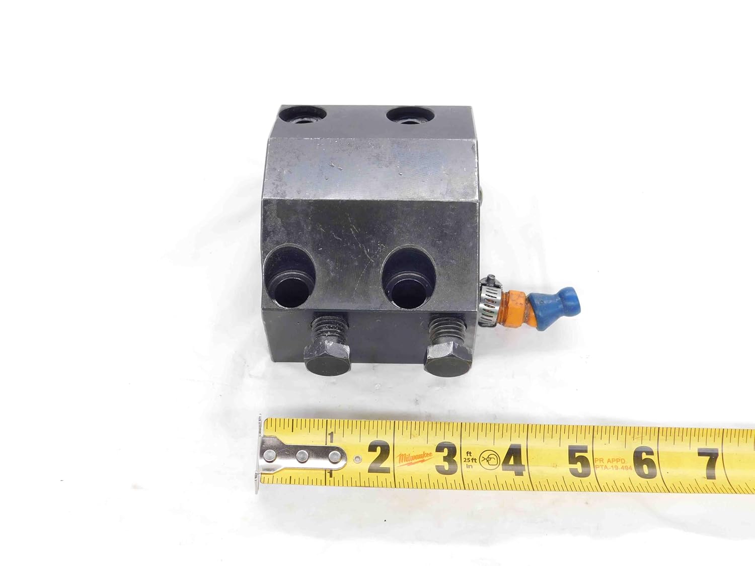 1 1/2 ID Boring BAR Lathe Turret Tool Holder Block 45mm X 80mm Bolt Hole Pattern - DM1733AJ5