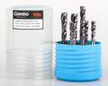 YG1 TG836SET8 | 3 Flute Spiral HSS-Ex TiCN Coated Combo Tap Set
