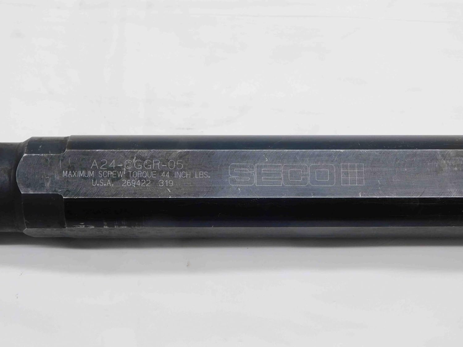 SECO 1 1/2 Dia A24-CGGR-05 COOLANT INDEXABLE Boring BAR LC..1605.. Inserts 1.5 - NS3968BU5
