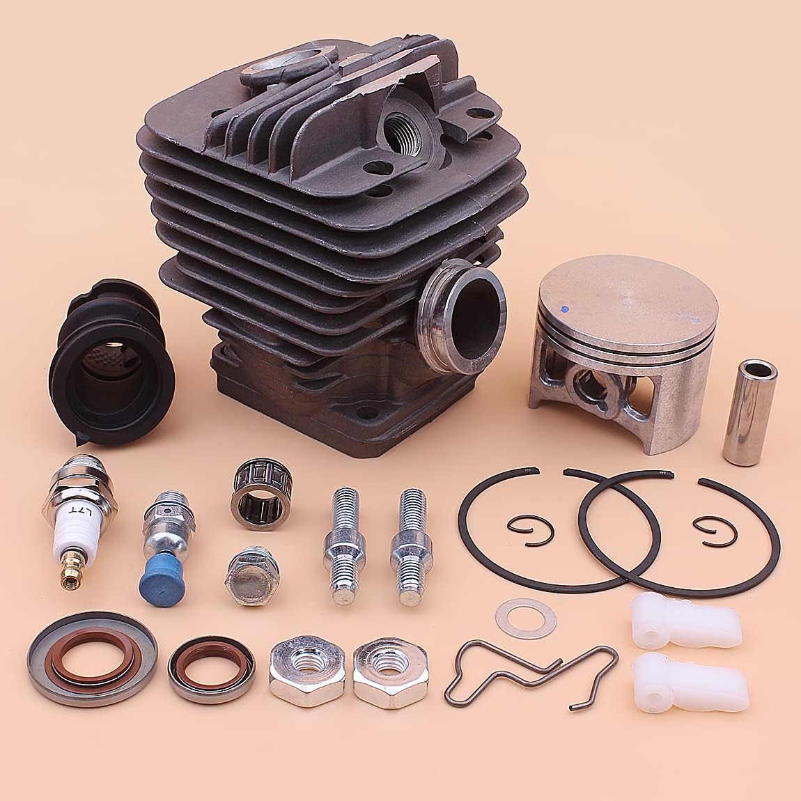 Bore 56MM Cylinder Piston Oil Seal Kit for MS660 066 Chainsaw Part 11220201211 Garden Tools Garden Parts