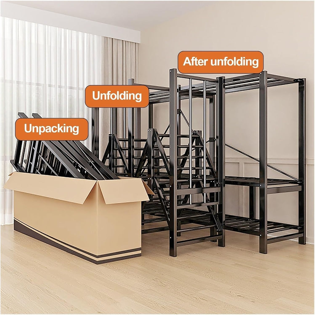 Clothes Rack With Cover Foldable Wardrobe Closet Portable Coat Storage Garment Racks For Hanging Clothes Armoire Clothing Rack With Shelves For Bedroom(A,150cm/59.1inch)
