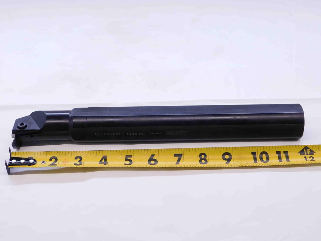 SECO 1 1/2 Dia A24-CGGR05 COOLANT INDEXABLE Boring BAR LC..1605.. Inserts 1.5 - NS2750BU5