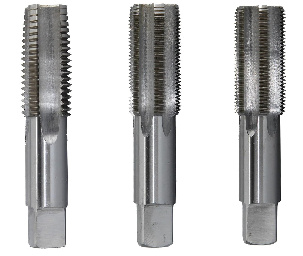 Drill America 1-1/2'-6 UNC High Speed Steel Tap Set