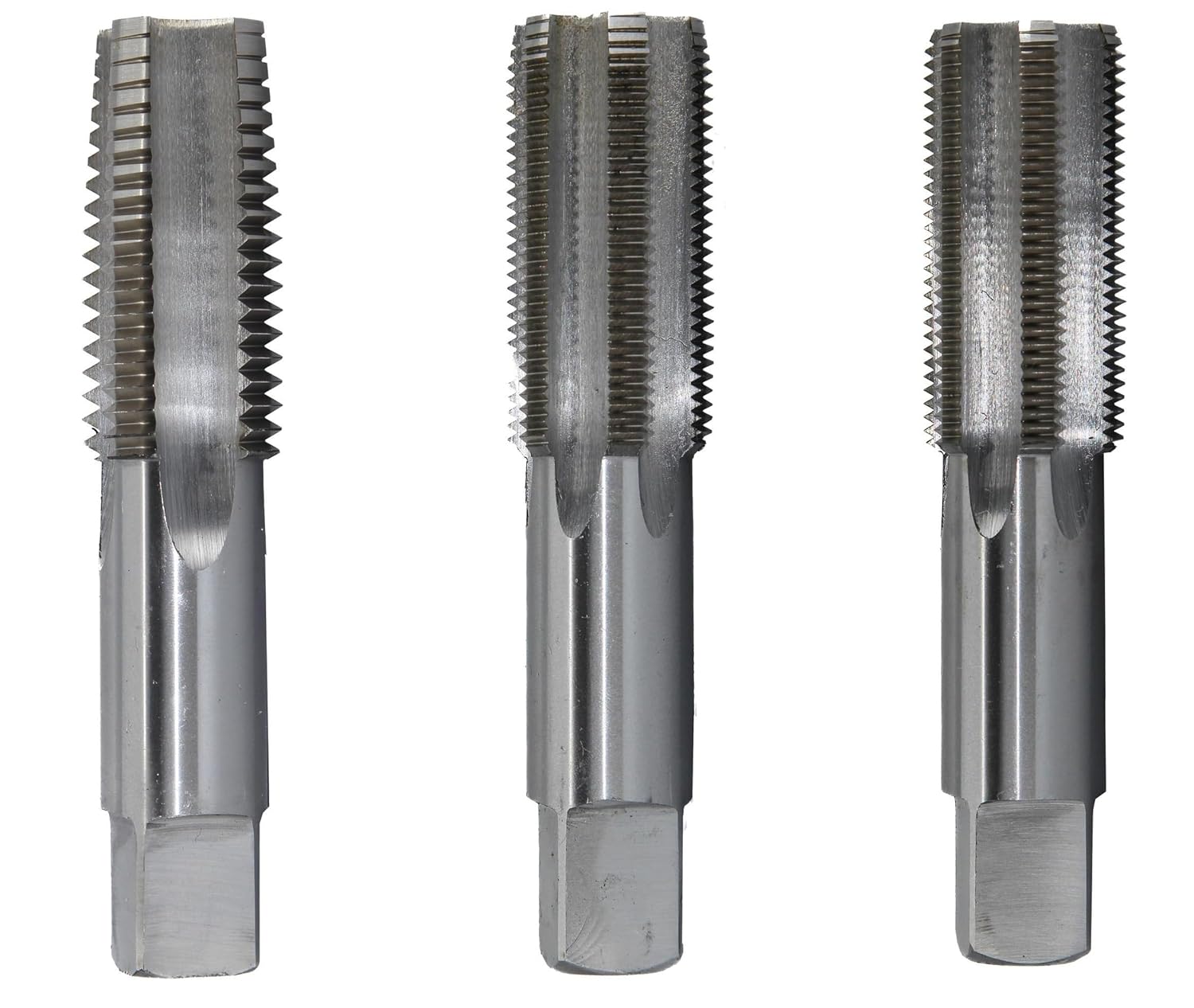 Drill America 1-1/2'-6 UNC High Speed Steel Tap Set