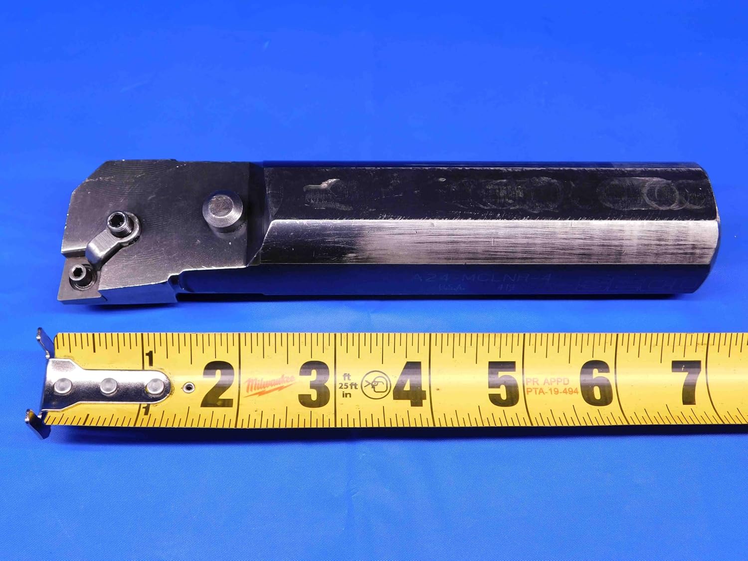SECO 1 1/2 Shank Dia A24-MCLNR-4 7 1/8 OAL COOLANT Thru INDEXABLE Boring BAR 1.5 - BR7714CE4