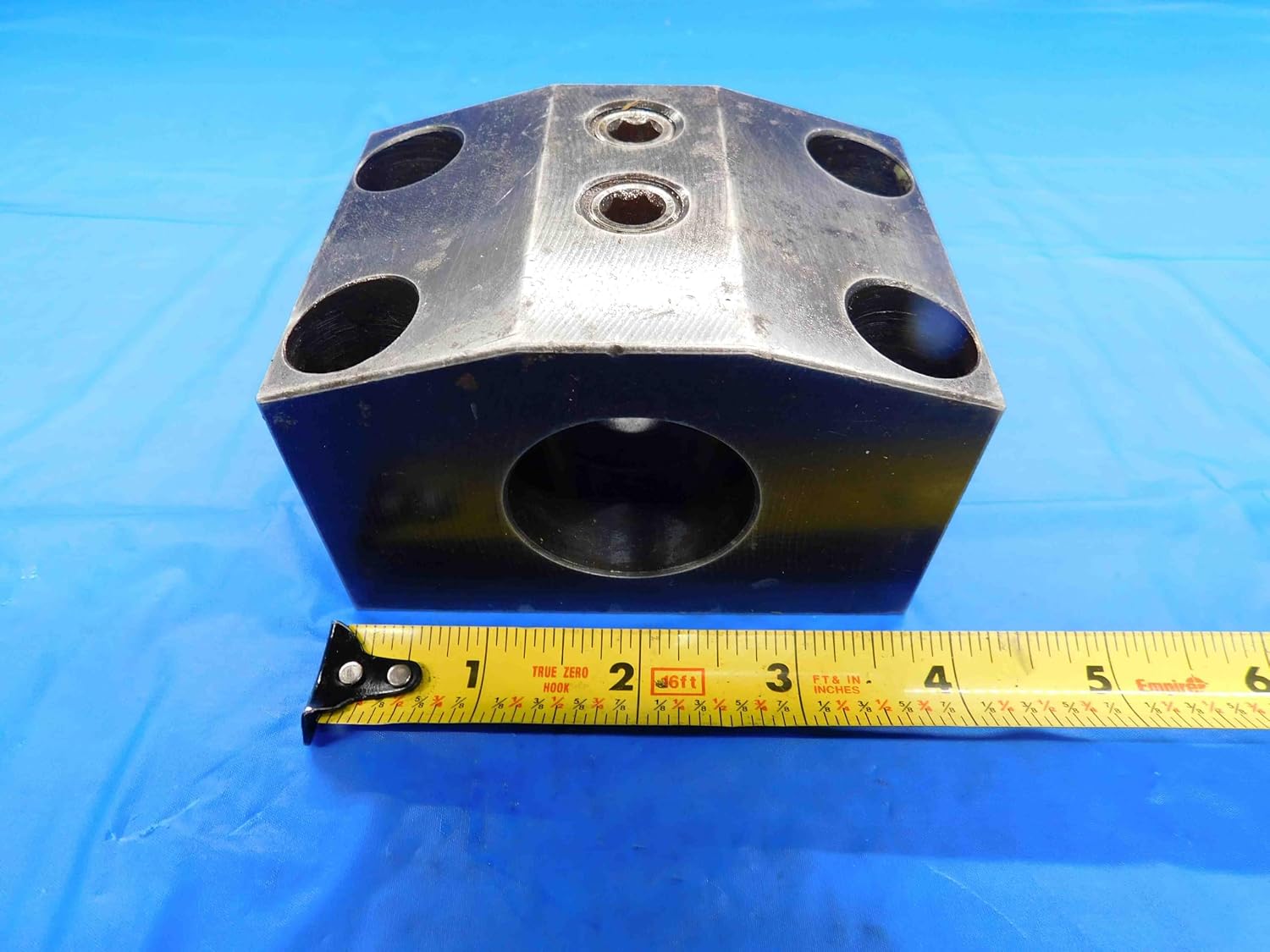1 1/2' I.D. Boring BAR Lathe Bolt ON Tool Holder Block 81MM X 45MM Bolt Pattern - BT2351BR3