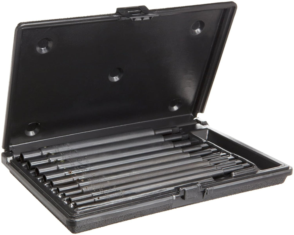 Walton 40090 9 Piece 8' Long Style B Tap Extension Set (#0-#6, #8, #10, #12, 1/4', 5/16', 3/8', 7/16' 1/2')